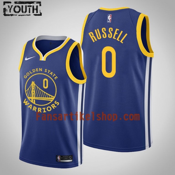 NBA Golden State Warriors Trikot D'Angelo Russell 0 Nike 2019-2020 Icon Edition Swingman - Kinder